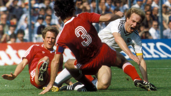 EM 1984 - Karl-Heinz Rummenigge in Aktion