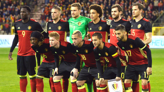 EM 2016 Team Belgien