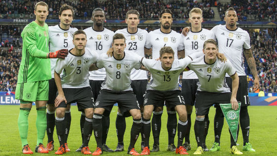 EM 2016 Team Deutschland