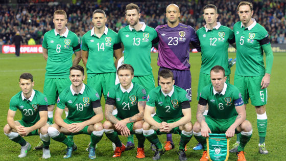 EM 2016 Team Irland