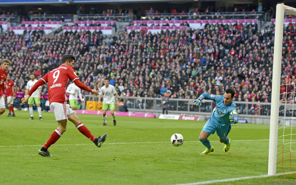 Lewandowski schenkte den Wolfsburgern zuletzt reichlich ein.