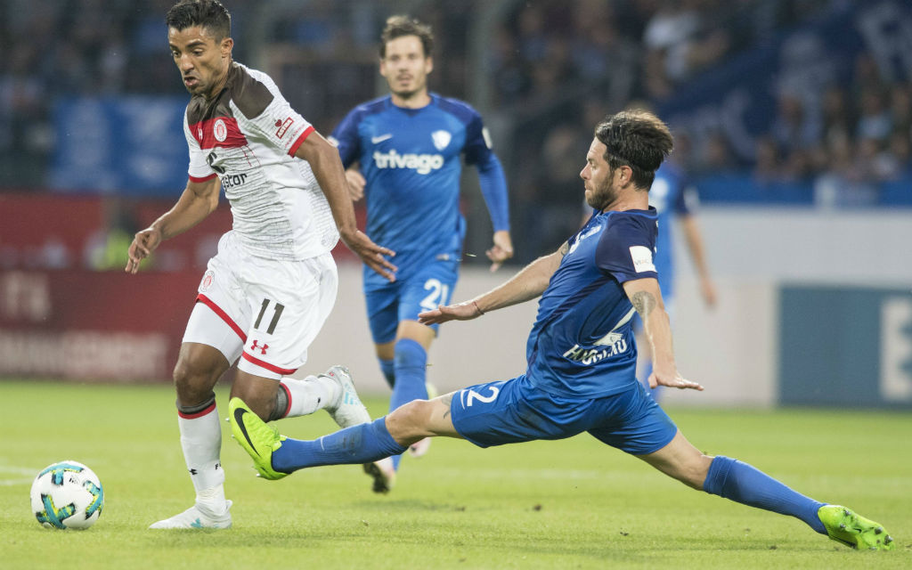 Im Ruhrderby gegen Duisburg will Bochums Hoogland besser verteidigen als gegen St. Pauli.i.