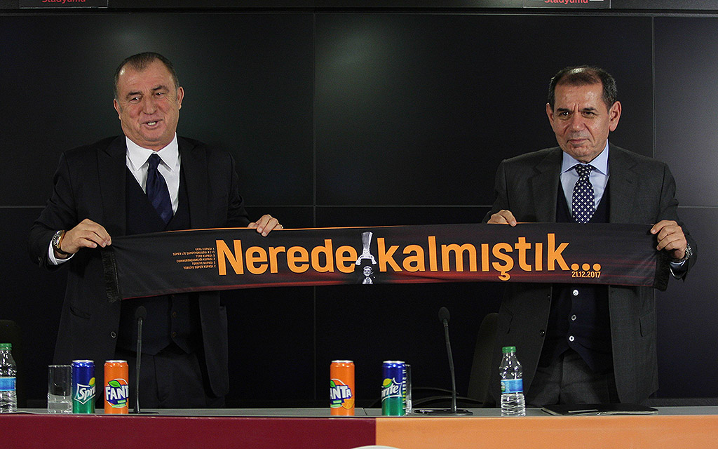 Zum vierten Mal bei Galatasaray: Fatih Terim