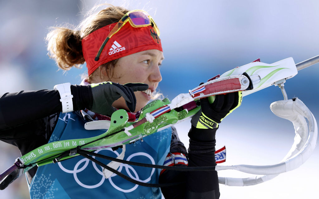 Holt Laura Dahlmeier peilt mit ihrem Team Staffel-Gold?