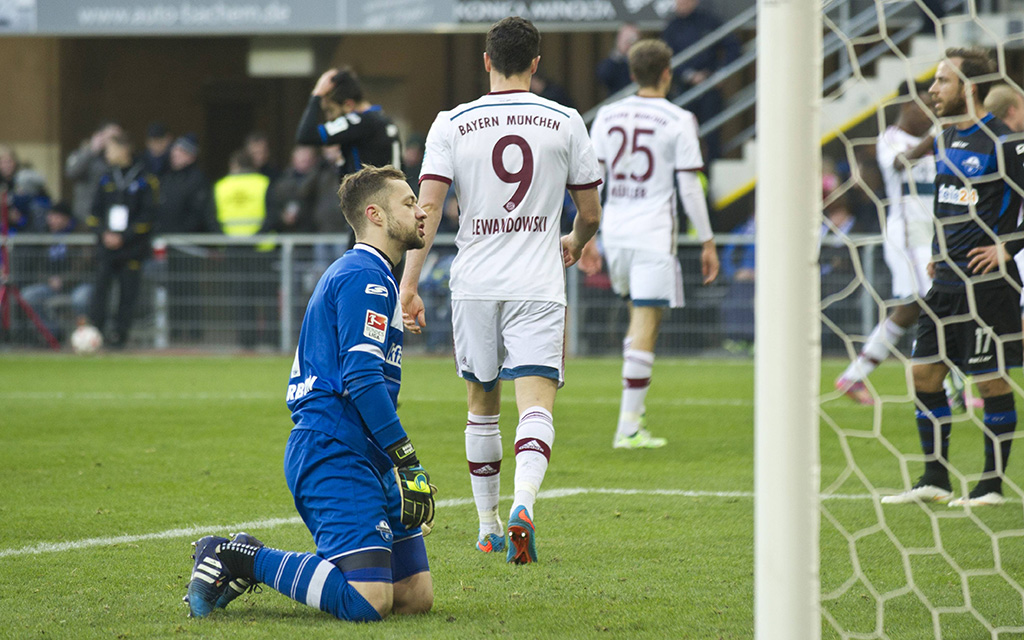 Paderborn und Bayern standen sich zuletzt am 21. Februar 2015 gegenüber: Die Bayern gewannen mit 6:0