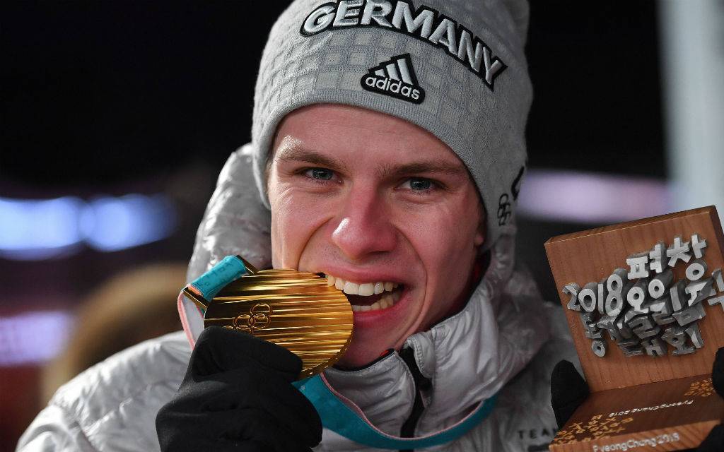 Nach Gold auf der Normalschanze will Wellinger auch auf der Großschanze gewinnen.