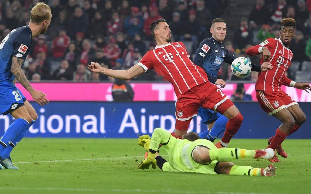 Letzte Saison gewann Bayern 5:2 gegen Hoffenheim.