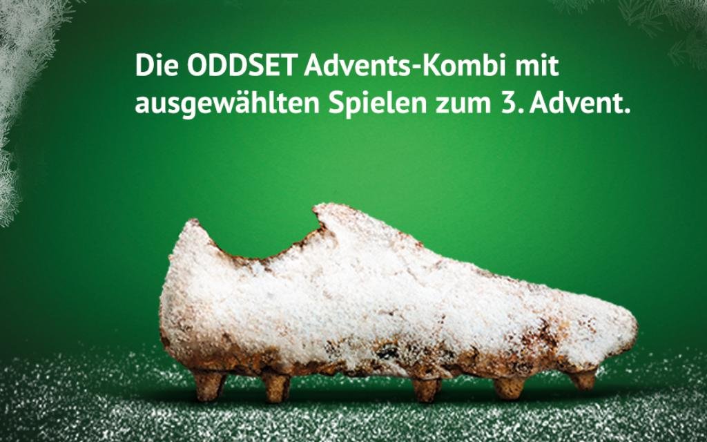 Zum 3. Advent die ODDSET Advents-Kombi