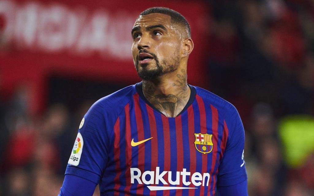 Copa del Rey, FC Sevilla - FC Barcelona Barca emspor, v.l. Kevin Prince Boateng (FC Barcelona)