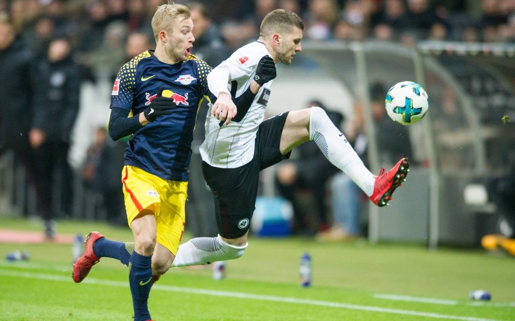 Bundesliga, Rückrunde 17/18: Eintracht Frankfurt - RB Leipzig