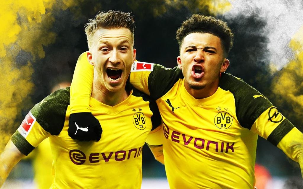 Marco Reus und Jadon Sancho bejubeln vielleicht die Meisterschaft.