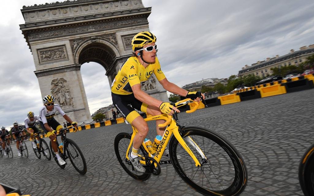 Wieder Gelb? Geraint Thomas, Toursieger 2018