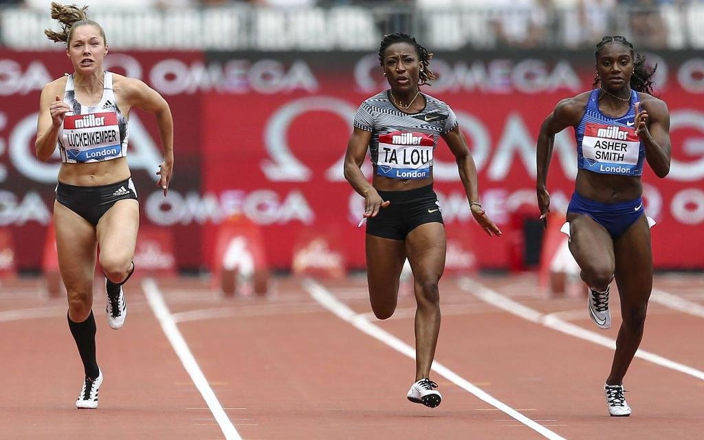 Wer gewinnt die 100m der Frauen?