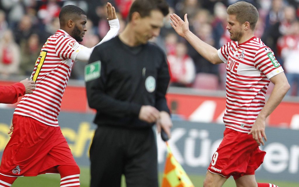 Knipsen Modeste (l.) oder Terodde gegen Hoffenheim?