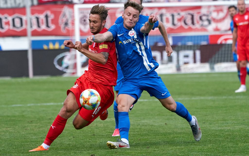 Rostock gegen Halle: Wieder 1:0?