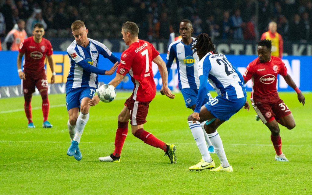 Maximilian Mittelstaedt - Hertha, Oliver Fink - Fortuna D, Hertha vs Fortuna Duesseldorf, 04.10.2019