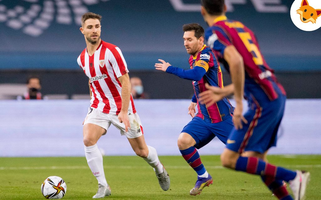 Der Quotenfuchs beim Finale des Copa del Rey.