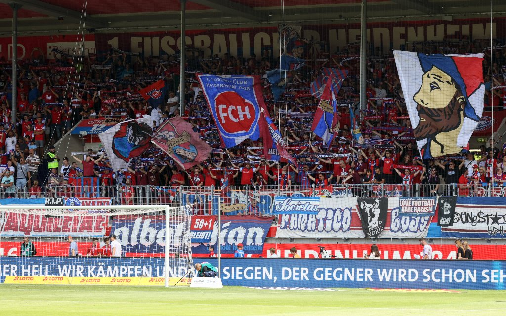 21.08.22 1. FC Heidenheim - DSC Arminia Bielefeld Deutschland, Heidenheim, 21.08.2022, Fussball, 2. Bundesliga