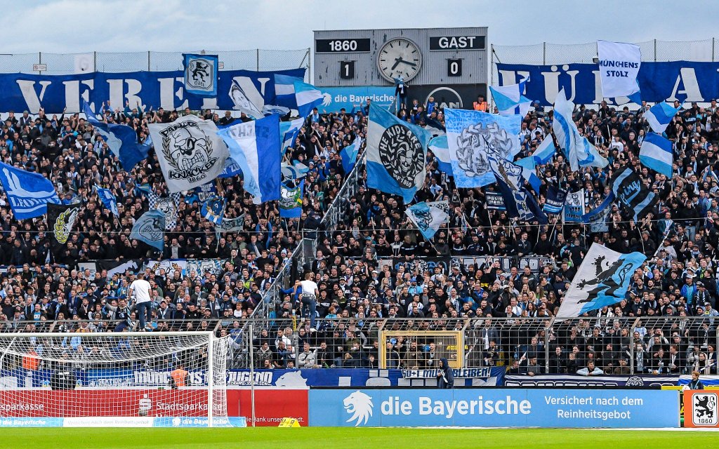 1860 München Fans 3. Liga Grünwalder Stadion